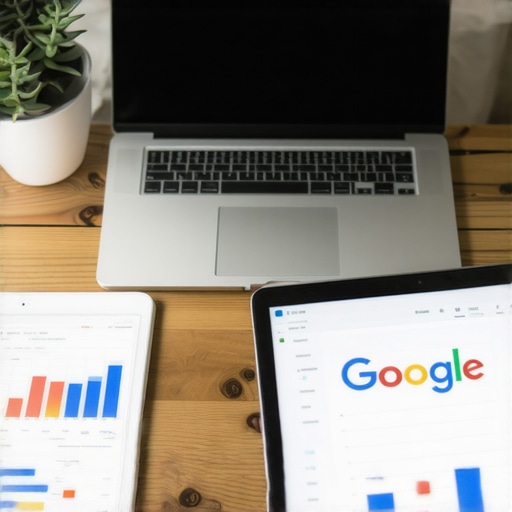 Business owner analyzing local SEO data and strategies in California