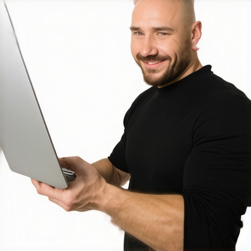 Stockton business owner working on Google My Business profile optimization