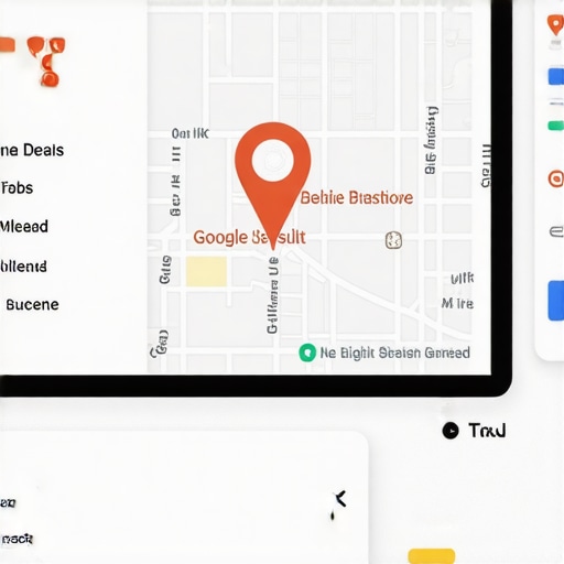 Business owner optimizing Google My Business for Stockton local SEO