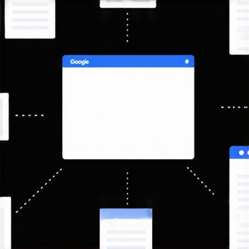 Diagram illustrating steps to improve Google My Business listing for local SEO in Stockton